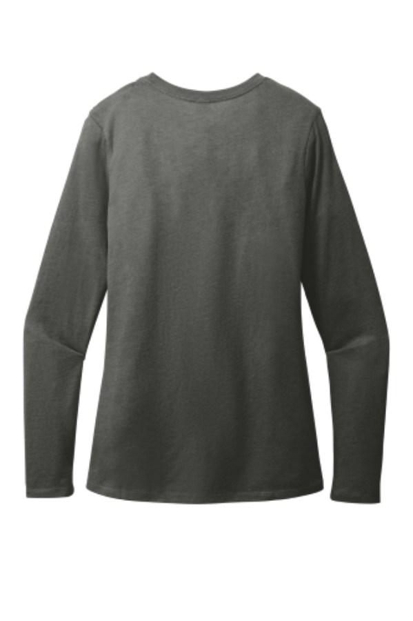 District Women's Perfect Blend CVC Long Sleeve T-Shirt Additional view