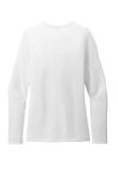 District Women's Perfect Blend CVC Long Sleeve T-Shirt Additional Angle
