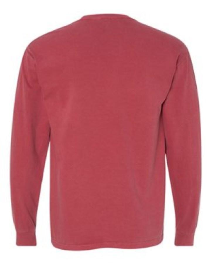 Comfort Colors Garment-Dyed Heavyweight Long Sleeve Pocket T-Shirt Additional view