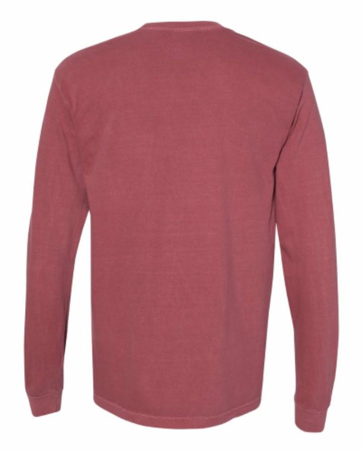 Comfort Colors Garment-Dyed Heavyweight Long Sleeve Pocket T-Shirt Additional Angle