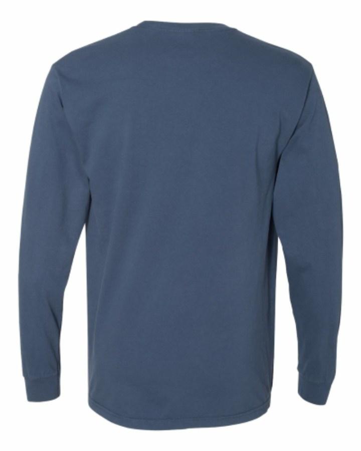 Comfort Colors Garment-Dyed Heavyweight Long Sleeve Pocket T-Shirt Additional Angle