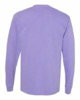 Comfort Colors Garment-Dyed Heavyweight Long Sleeve Pocket T-Shirt Perspective View