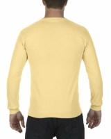 Comfort Colors Garment-Dyed Heavyweight Long Sleeve Pocket T-Shirt Close Up Detail