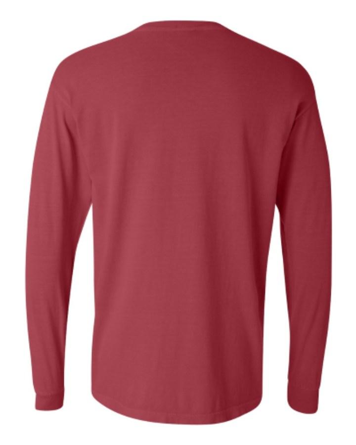 Comfort Colors Garment-Dyed Heavyweight Long Sleeve T-Shirt Perspective View