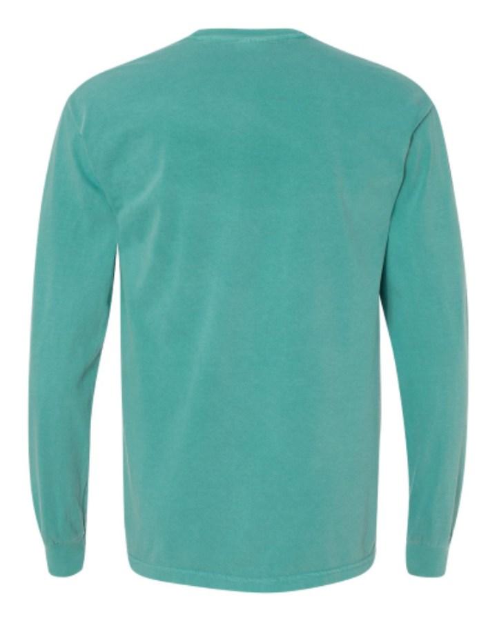 Comfort Colors Garment-Dyed Heavyweight Long Sleeve T-Shirt Perspective View