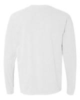 Comfort Colors Garment-Dyed Heavyweight Long Sleeve T-Shirt Feature Close-up