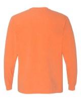 Comfort Colors Garment-Dyed Heavyweight Long Sleeve T-Shirt Close Up Detail
