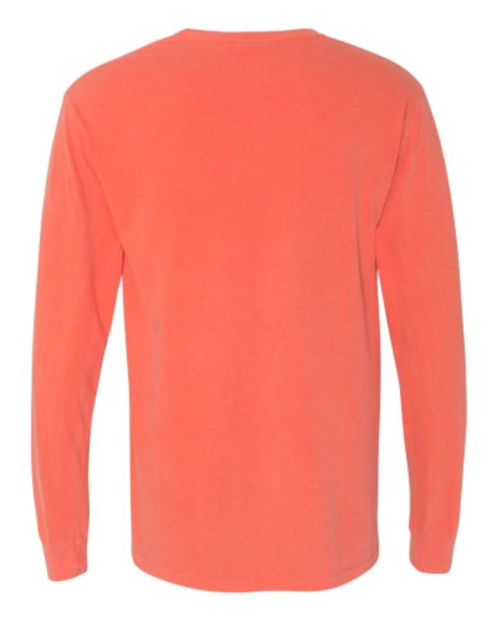 Comfort Colors Garment-Dyed Heavyweight Long Sleeve T-Shirt Perspective View