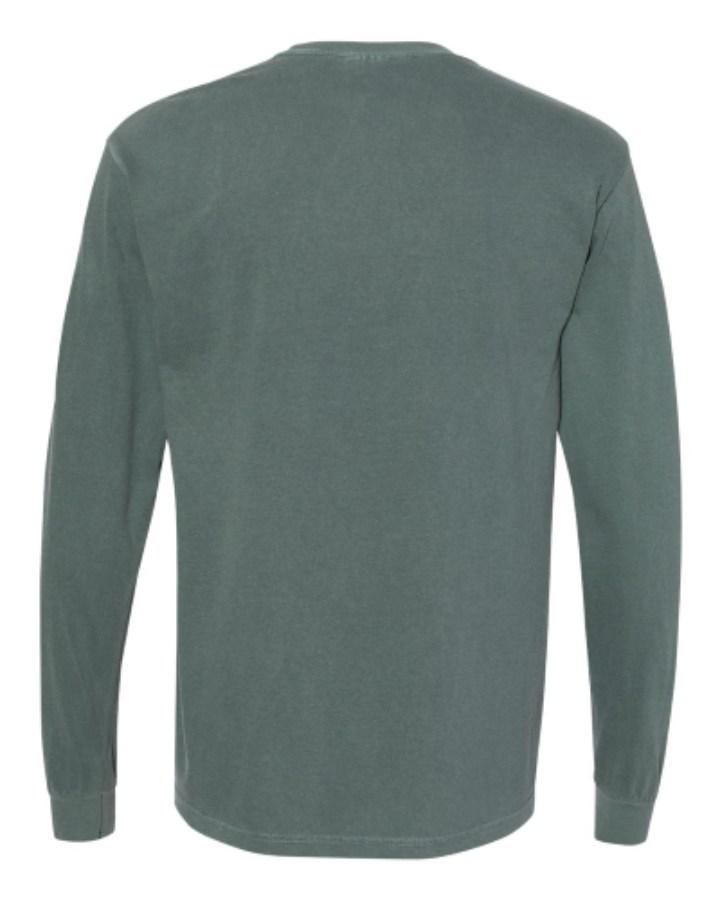 Comfort Colors Garment-Dyed Heavyweight Long Sleeve T-Shirt Perspective View