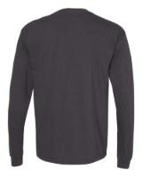 Comfort Colors Garment-Dyed Heavyweight Long Sleeve T-Shirt Close Up Detail