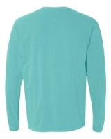 Comfort Colors Garment-Dyed Heavyweight Long Sleeve T-Shirt Feature Close-up