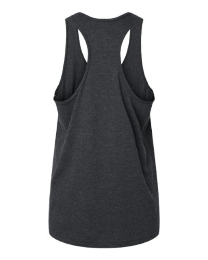 Gildan Softstyle Women's CVC Racerback Tank Top Perspective View
