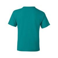 Gildan DryBlend Youth T-Shirt Close Up Detail