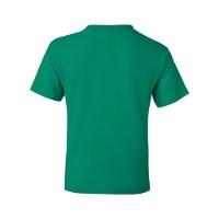 Gildan DryBlend Youth T-Shirt Perspective View