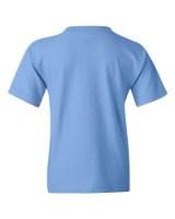 Gildan Heavy Cotton Youth T-Shirt Close Up Detail