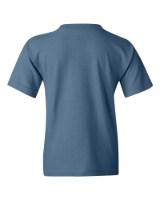 Gildan Heavy Cotton Youth T-Shirt Close Up Detail
