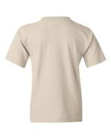 Gildan Heavy Cotton Youth T-Shirt Close Up Detail