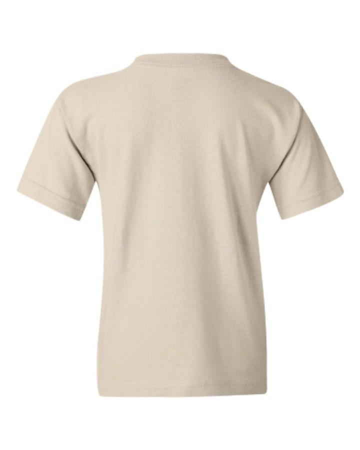 Gildan Heavy Cotton Youth T-Shirt Close Up Detail