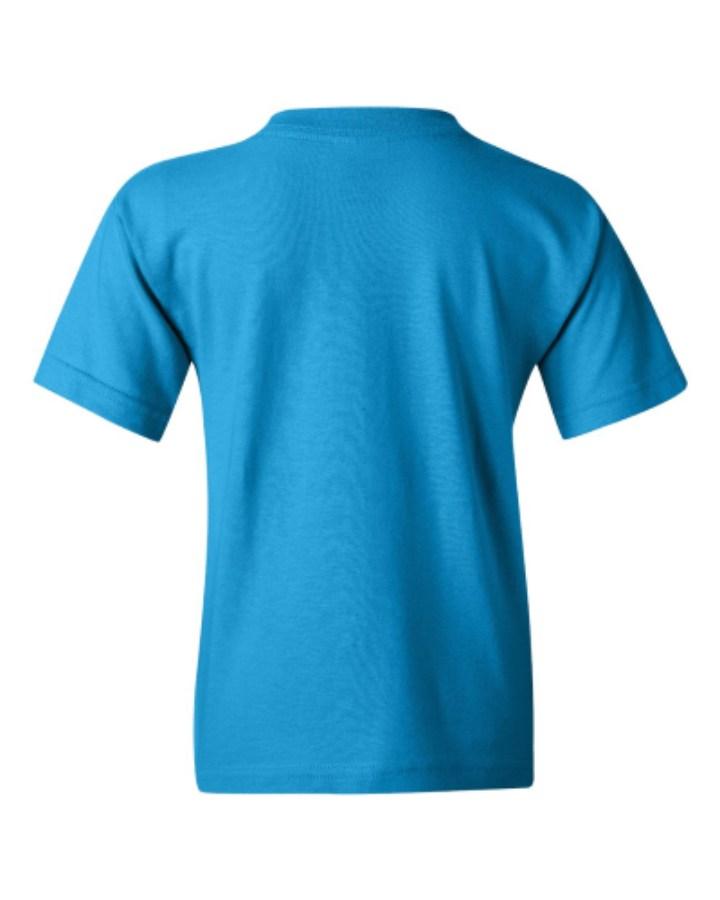 Gildan Heavy Cotton Youth T-Shirt Close Up Detail