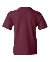 Gildan Heavy Cotton Youth T-Shirt Feature Close-up