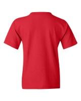 Gildan Heavy Cotton Youth T-Shirt Close Up Detail