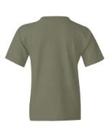 Gildan Heavy Cotton Youth T-Shirt Feature Close-up