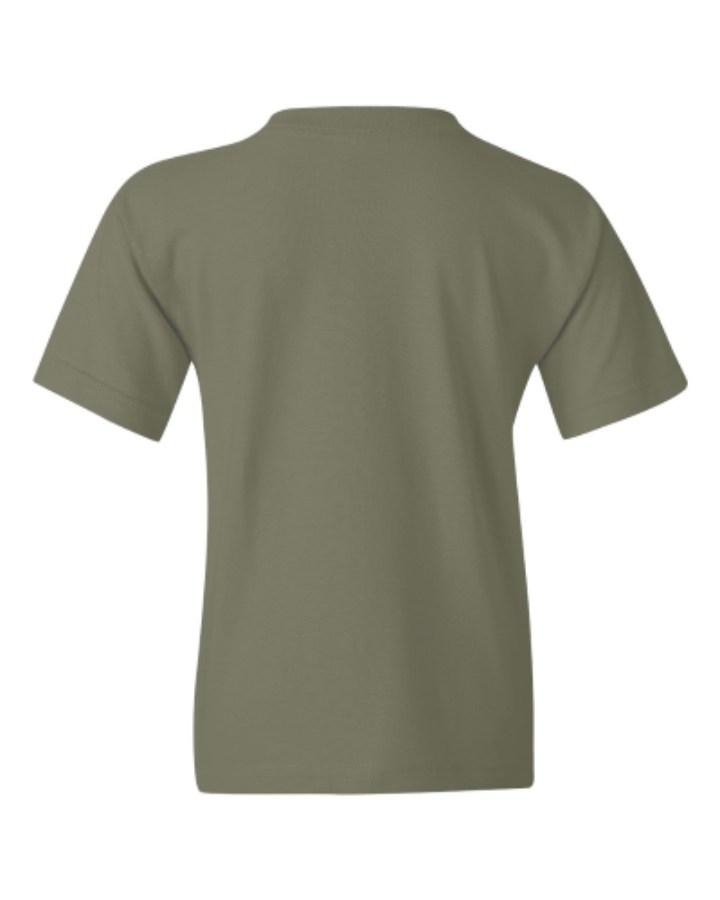 Gildan Heavy Cotton Youth T-Shirt Feature Close-up