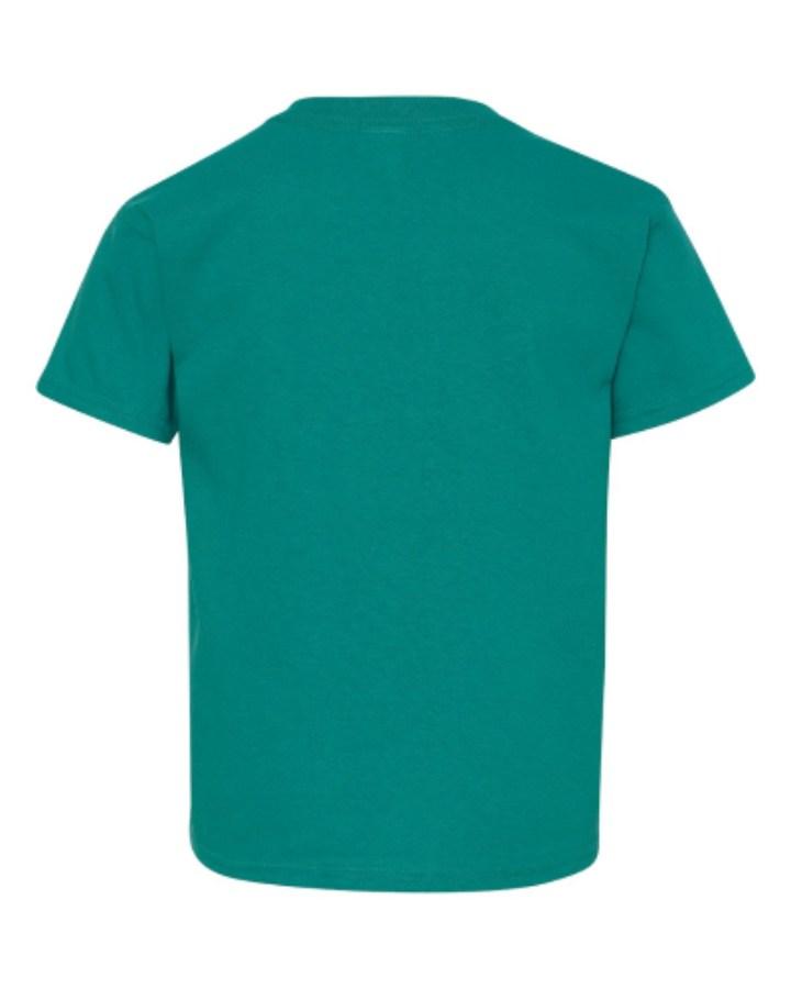 Gildan Heavy Cotton Youth T-Shirt Close Up Detail