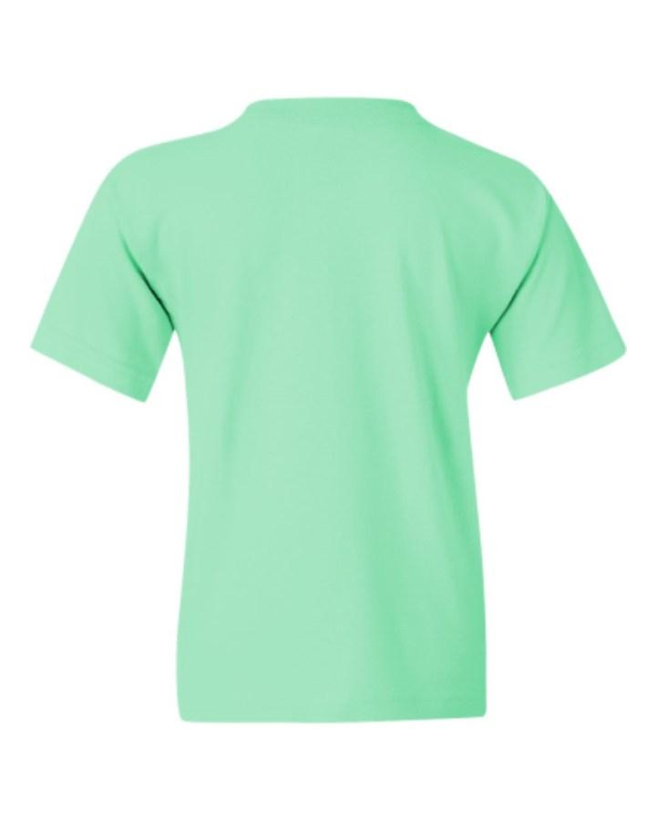 Gildan Heavy Cotton Youth T-Shirt Feature Close-up