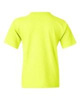 Gildan Heavy Cotton Youth T-Shirt Close Up Detail