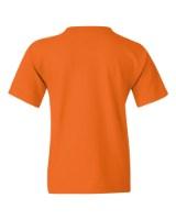 Gildan Heavy Cotton Youth T-Shirt Close Up Detail