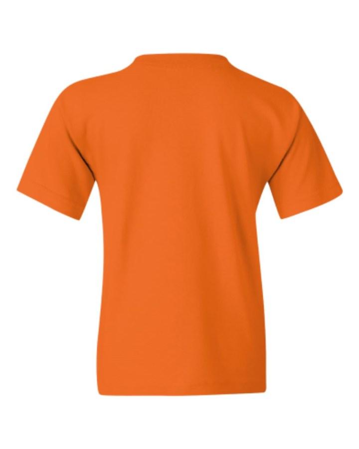 Gildan Heavy Cotton Youth T-Shirt Close Up Detail