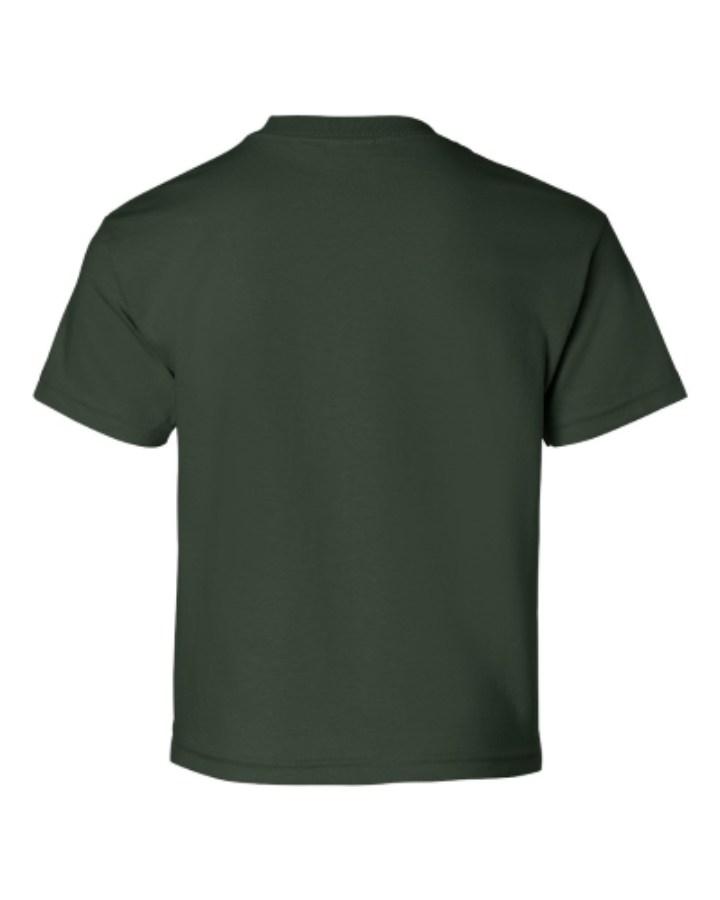 Gildan Ultra Cotton Youth T-Shirt Close Up Detail