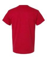 Gildan DryBlend Pocket T-Shirt Feature Close-up
