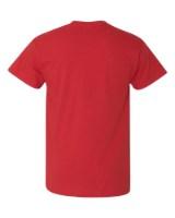 Gildan Heavy Cotton Pocket T-Shirt Feature Close-up
