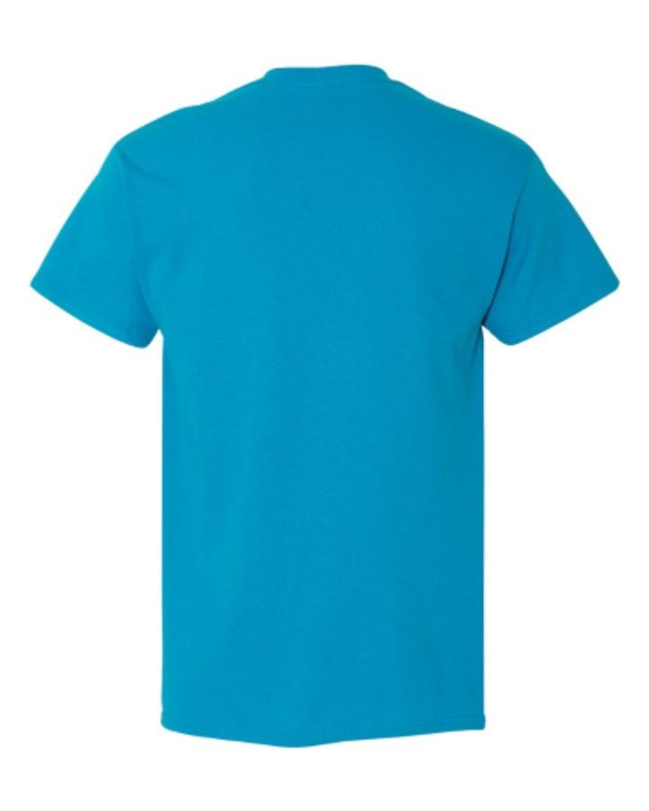 Gildan Heavy Cotton Pocket T-Shirt Feature Close-up