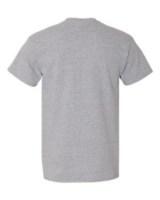 Gildan Heavy Cotton Pocket T-Shirt Close Up Detail