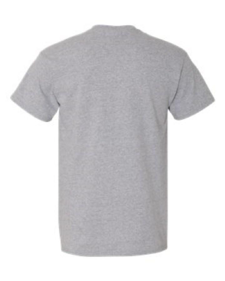 Gildan Heavy Cotton Pocket T-Shirt Close Up Detail