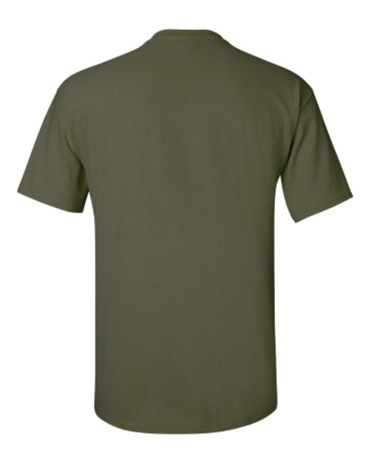 Gildan Ultra Cotton T-Shirt Close Up Detail