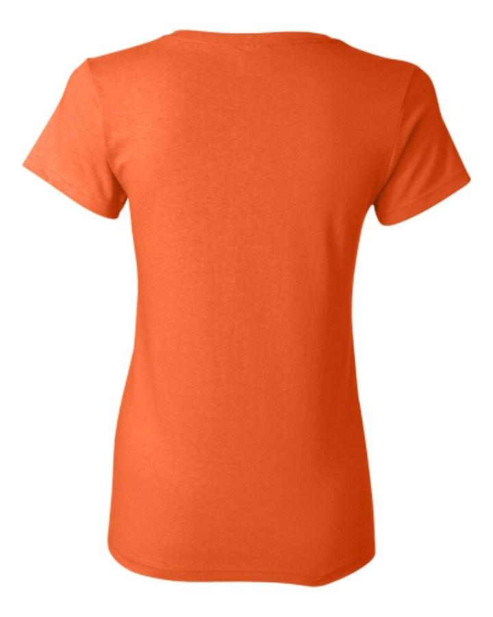 Gildan Heavy Cotton™ Women's T-Shirt Close Up Detail