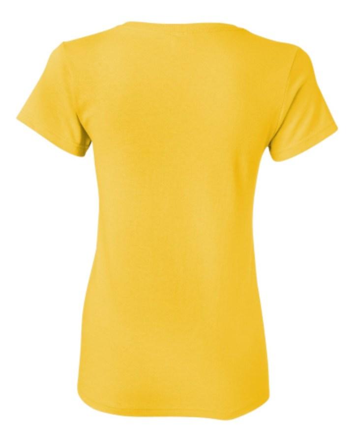 Gildan Heavy Cotton™ Women's T-Shirt Close Up Detail