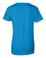 Gildan Ultra Cotton Women's T-Shirt Feature Close-up