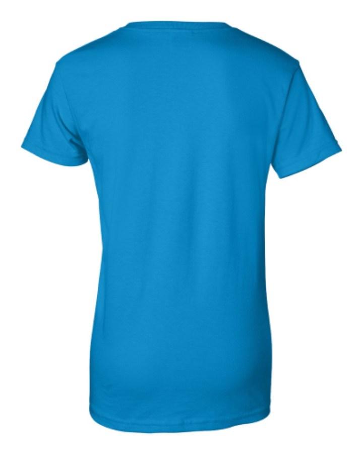 Gildan Ultra Cotton Women's T-Shirt Feature Close-up