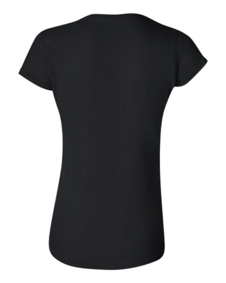 Gildan Softstyle Women's T-Shirt Feature Close-up