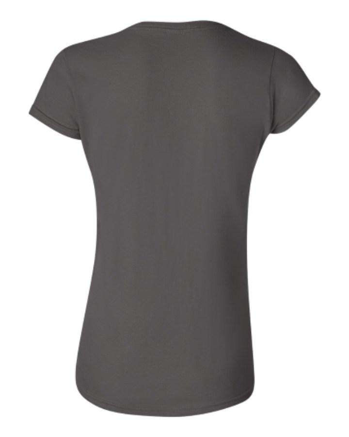 Gildan Softstyle Women's T-Shirt Close Up Detail