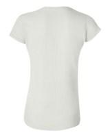 Gildan Softstyle Women's T-Shirt Close Up Detail