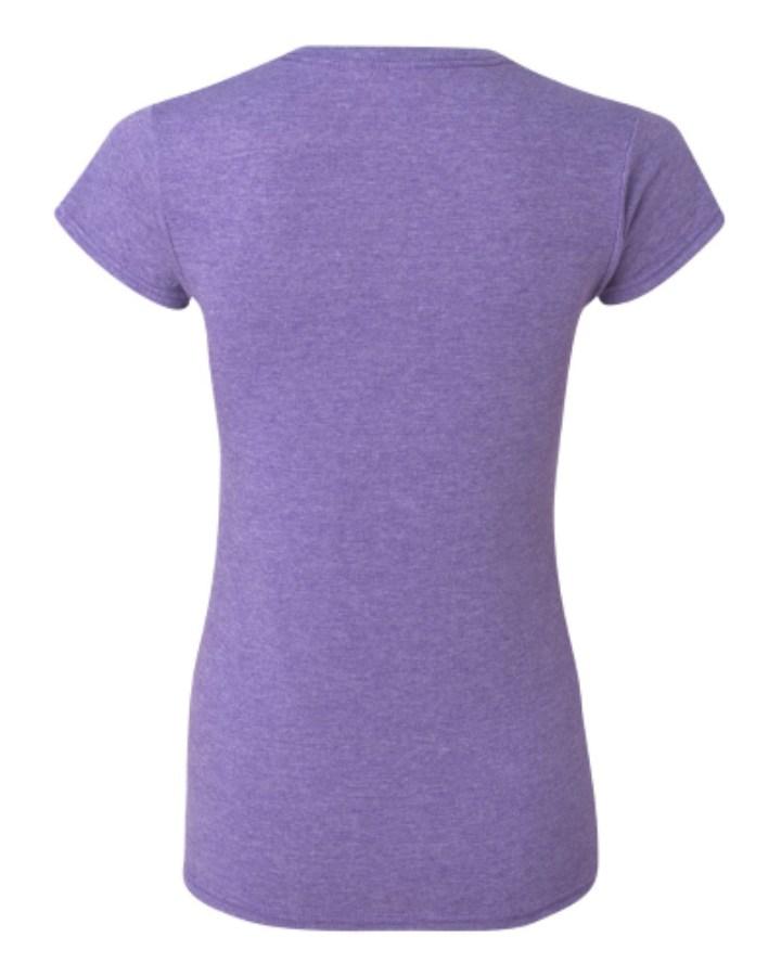 Gildan Softstyle Women's T-Shirt Feature Close-up