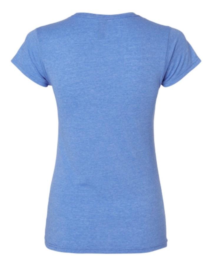 Gildan Softstyle Women's T-Shirt Close Up Detail