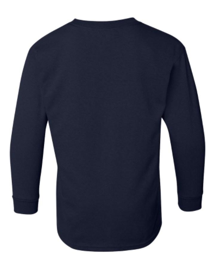 Gildan Heavy Cotton™ Youth Long Sleeve T-Shirt Additional Angle