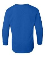 Gildan Heavy Cotton™ Youth Long Sleeve T-Shirt Perspective View